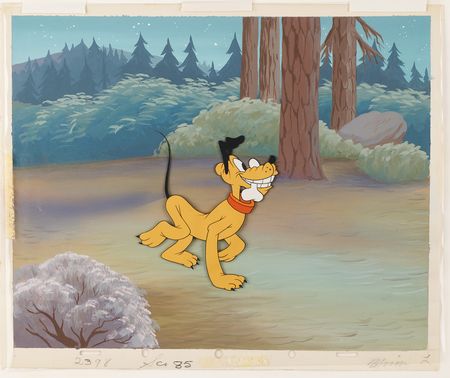Lot #746 Pluto production cel and production background from Camp Dog - Image 3