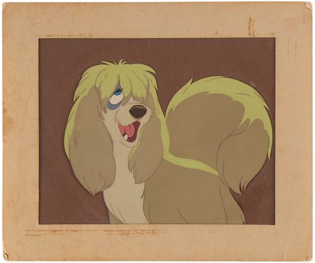 Lot #863 Peg production cel from Lady and the Tramp - Image 2