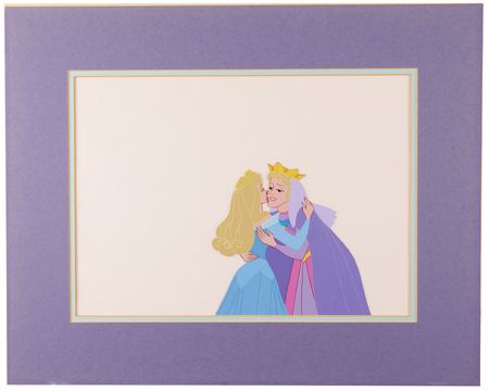 Lot #866 Princess Aurora and Queen Leah production cel from Sleeping Beauty - Image 2