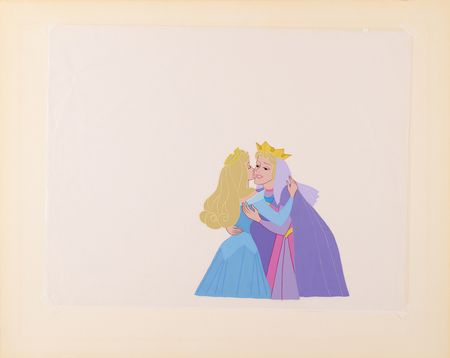 Lot #866 Princess Aurora and Queen Leah production cel from Sleeping Beauty - Image 3