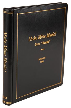 Lot #743 Walt Disney Studio (10) concept storyboard drawings from Make Mine Music - Image 3