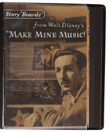 Lot #743 Walt Disney Studio (10) concept storyboard drawings from Make Mine Music - Image 4