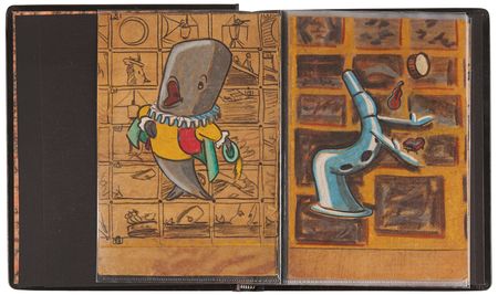 Lot #743 Walt Disney Studio (10) concept storyboard drawings from Make Mine Music - Image 2