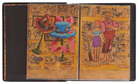 Lot #743 Walt Disney Studio (10) concept storyboard drawings from Make Mine Music - Image 6