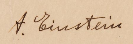 Lot #174 Albert Einstein Typed Letter Signed on Refugee Immigration: 