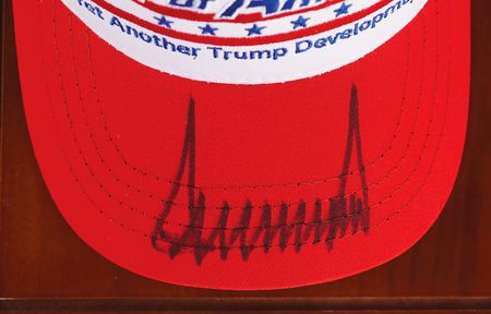 Lot #62 Donald Trump Signed Baseball Hat - Gulf of America - Image 3