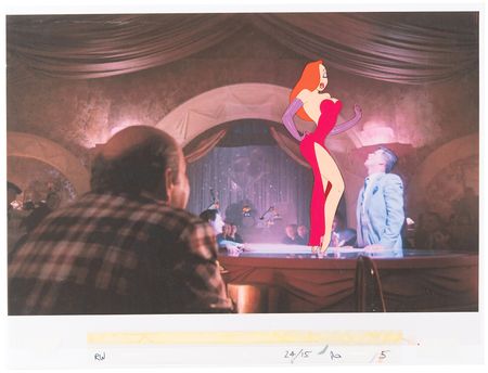 Lot #759 Jessica Rabbit production cel from Who Framed Roger Rabbit - Image 2