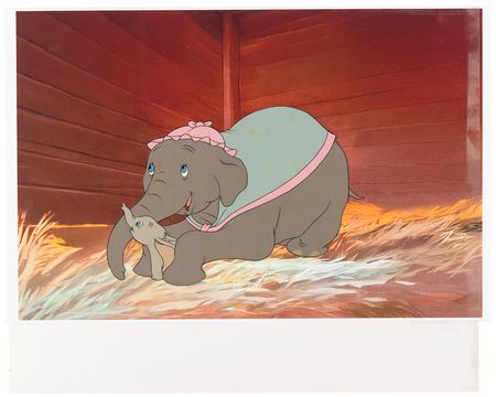 Lot #739 Mrs. Jumbo and Baby Dumbo production cel from Dumbo - Image 2