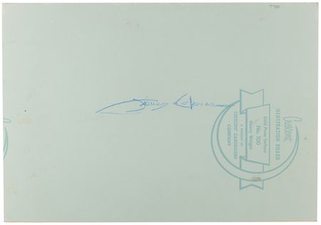 Lot #758 James Coleman concept painting of the Horned King from The Black Cauldron - Image 2