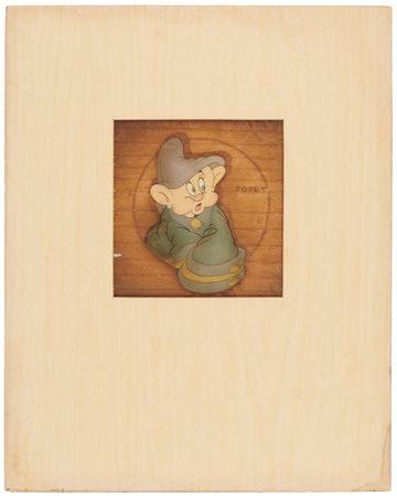 Lot #714 Dopey production cel from Snow White and the Seven Dwarfs - Image 2