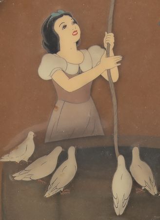 Lot #720 Snow White and doves production cels from Snow White and the Seven Dwarfs - Image 3