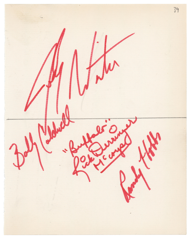 Lot 3557 Johnny Winter And Signatures