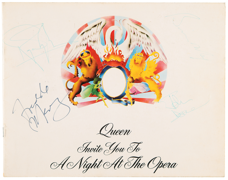 Lot 3353 Queen Signed 'A Night at the Opera' Tour Program