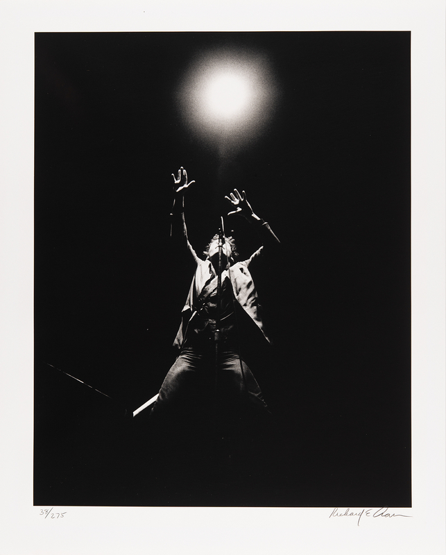 Lot 3542 Bruce Springsteen Photographic Print by Richard E. Aaron - On Stage at Madison Square Garden (Ltd. Ed. #38/275)