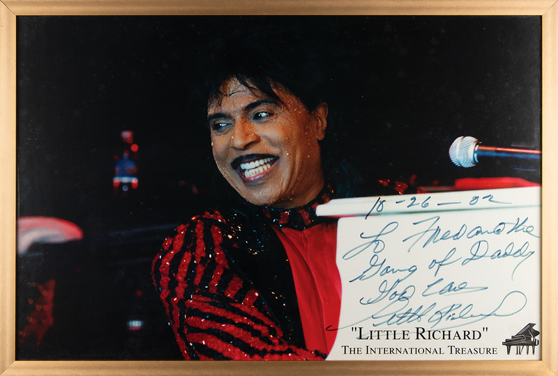 Lot 3398 Little Richard Signed Poster (29.5˝ x 19.5˝)