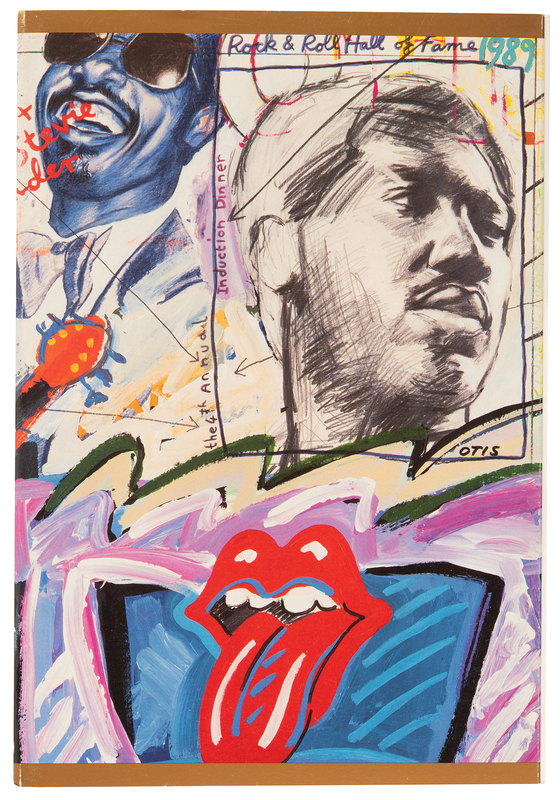 Lot 3623 Rock and Roll Hall of Fame 1989 Induction Dinner Program