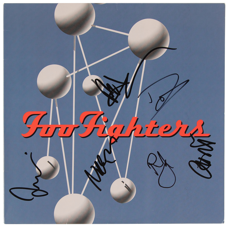 Lot 3677 Foo Fighters Signed Album - The Colour and The Shape