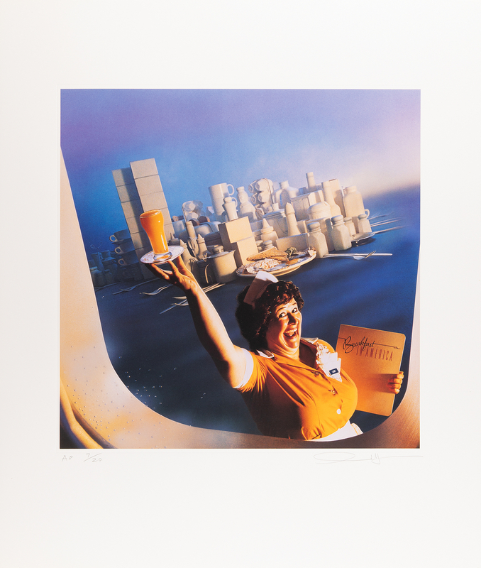 Lot 3550 Supertramp: Mick Haggerty Signed Lithograph (Ltd. Ed. #AP 7/20) - 22.5˝ x 26.5˝