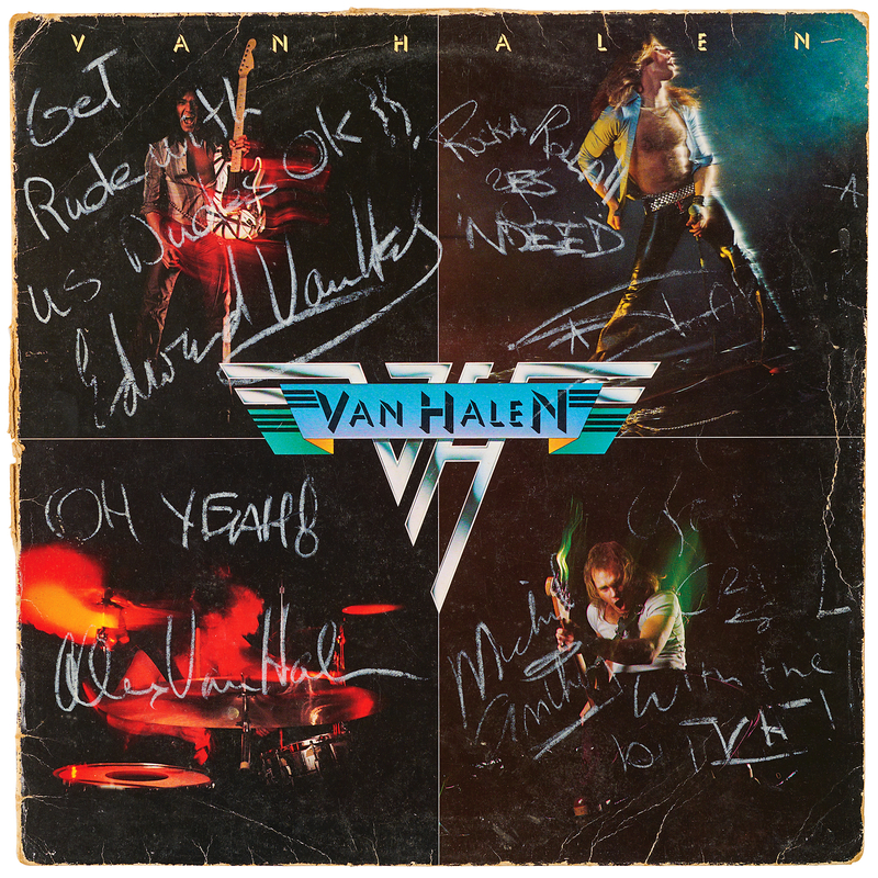 Lot 3555 Van Halen Signed Album - Van Halen