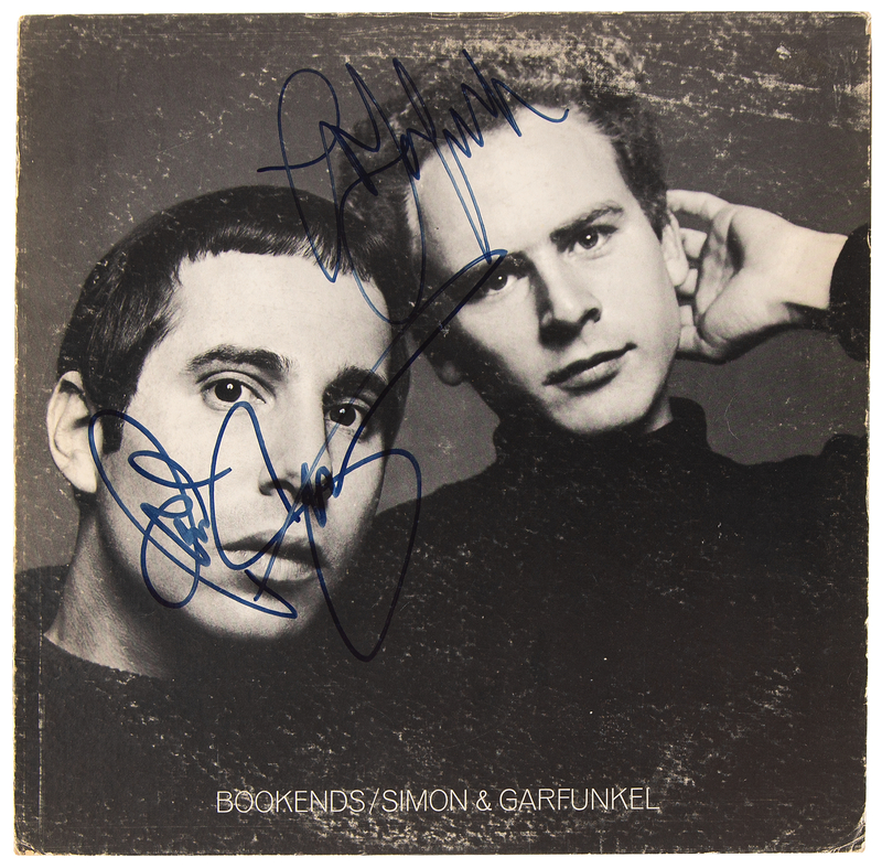 Lot 3460 Simon and Garfunkel Signed Album - Bookends