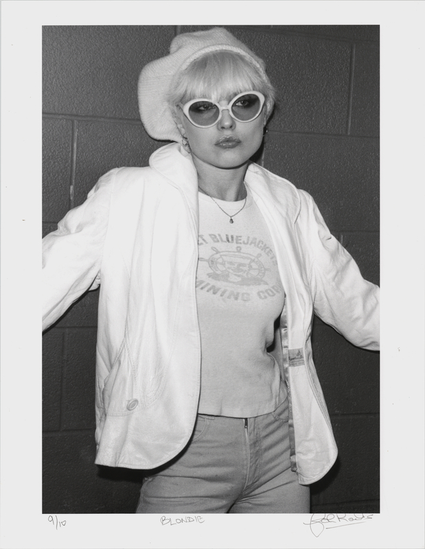 Lot 3482 Blondie: Debbie Harry Oversized Photograph Signed by John Rowlands - 'Blondie' (Ltd. Ed. #9/10)