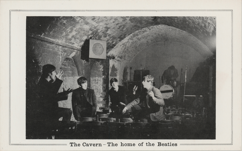 Lot 3139 Beatles 1963 Cavern Club Promotional Card