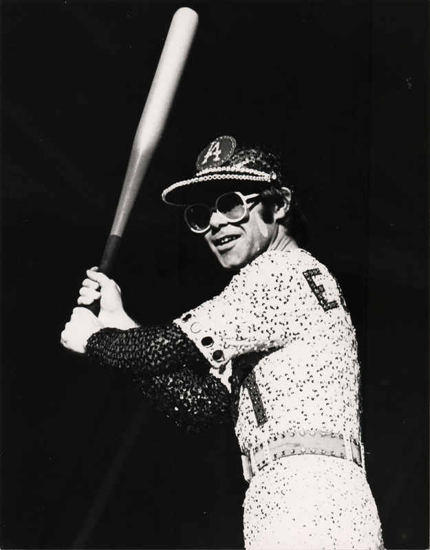Lot 3522 Elton John 1975 Dodgers Stadium Concert Photograph