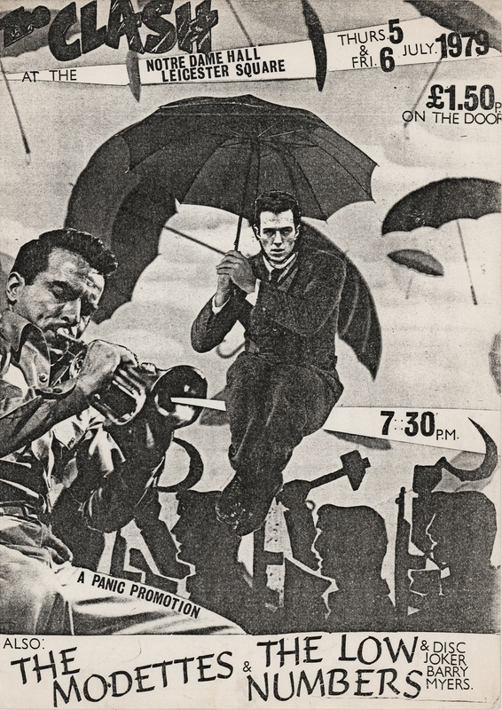 Lot 3569 The Clash 1979 Concert Handbill (Notre Dame Hall)