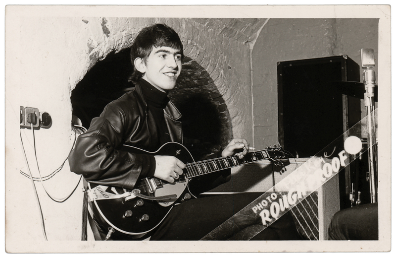 Lot 3169 George Harrison Rough Proof 'Cavern Club' Photograph by Peter Kaye