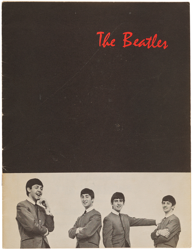 Lot 3025 John Lennon and Jimmie Nicol Signed Danish Concert Program - K.B. Hallen in Copenhagen, June 4, 1964