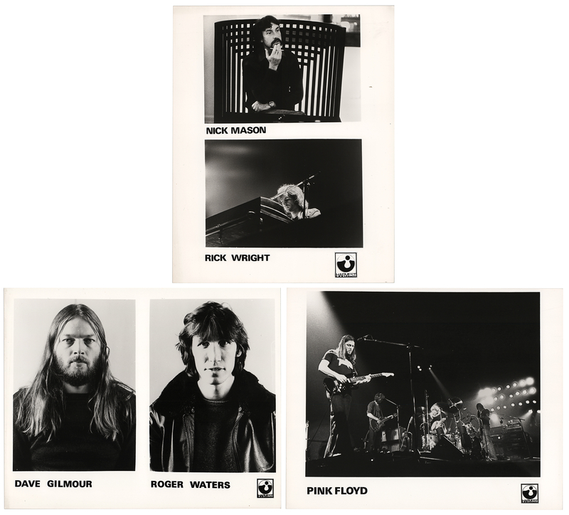 Lot 3348 Pink Floyd (3) 1970s Promotional Photographs