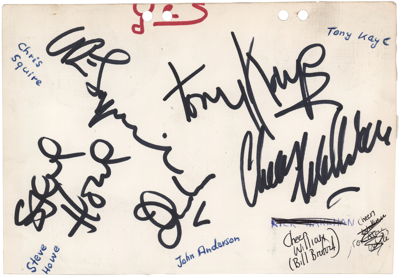 Lot 3560 Yes Signatures