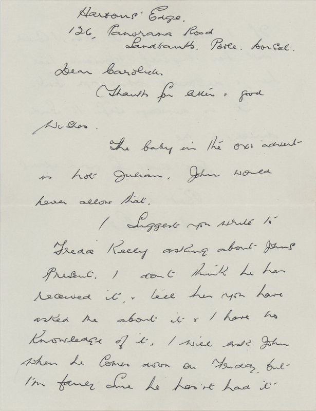 Lot 3193 Mimi Smith Autograph Letter Signed - 