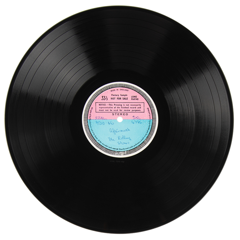 Lot 3256 Rolling Stones Stereo 'Factory Sample' Test Pressing - Aftermath
