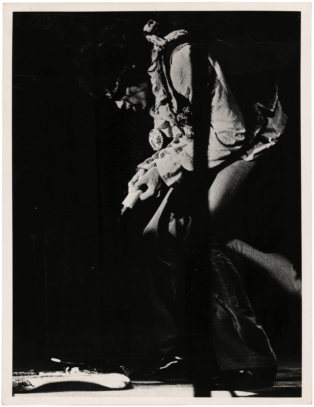Lot 3244 Jimi Hendrix Vintage 'Monterey Pop Festival' Photograph