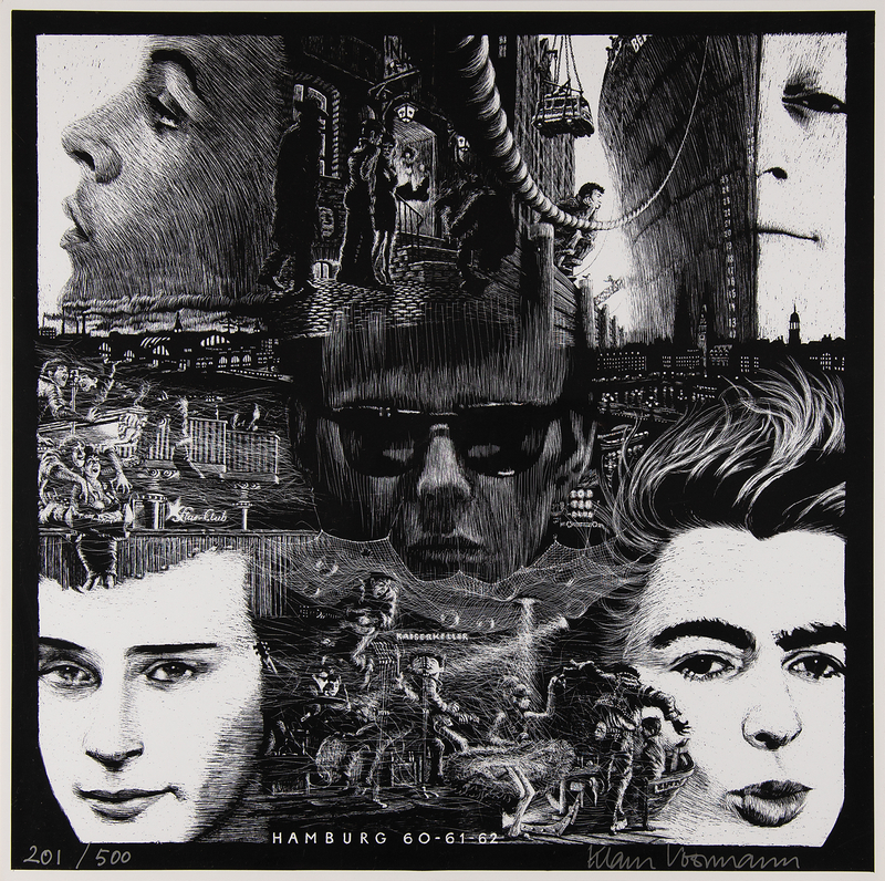 Lot 3200 Klaus Voormann Signed Poster (Ltd. Ed. #201/500) - 16.5˝ x 16.5˝