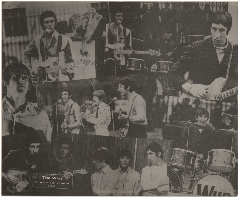 Lot 3302 The Who and Cream 1967 'Sundays at the Saville' Program