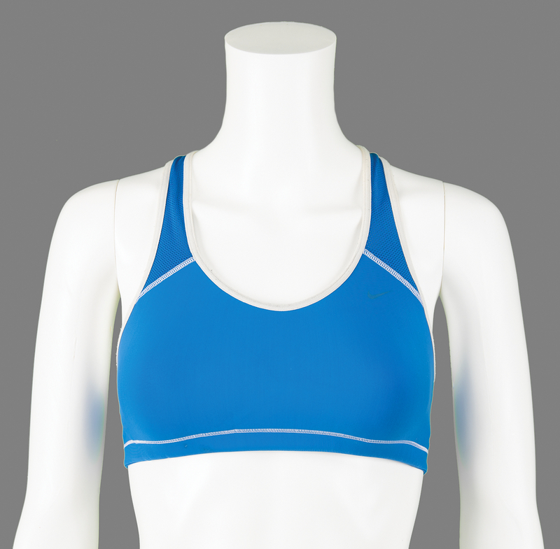 Lot 3699 Amy Winehouse's Blue Nike Sports Bra