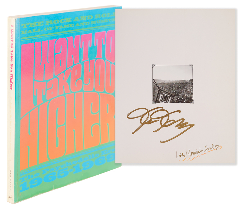 Lot 3440 Ken Kesey and Mountain Girl Signed Book - I Want To Take You Higher
