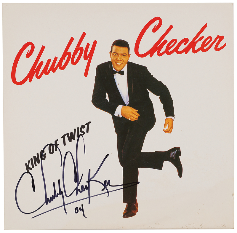 Lot 3430 Chubby Checker Signed Album - King of Twist