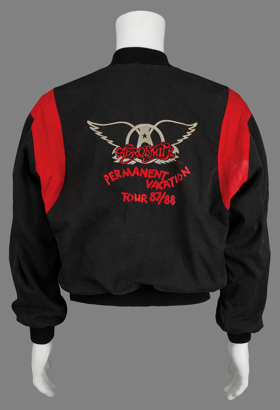 Lot 3474 Aerosmith 1987-1988 Permanent Vacation Tour Crew Jacket