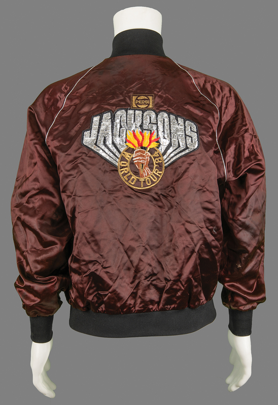 Lot 3632 The Jacksons 1984 Victory Tour Crew Jacket