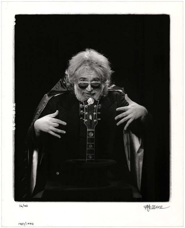 Lot 3309 Jerry Garcia Oversized Photograph Signed by Herb Greene (Ltd. Ed. #16/100)