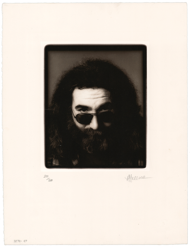 Lot 3310 Jerry Garcia Oversized Lithograph Signed by Herb Greene (Ltd. Ed. #201/500)