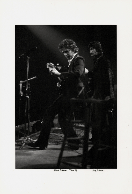 Lot 3213 Bob Dylan and Robbie Robertson Oversized Photograph Signed by William Scheele