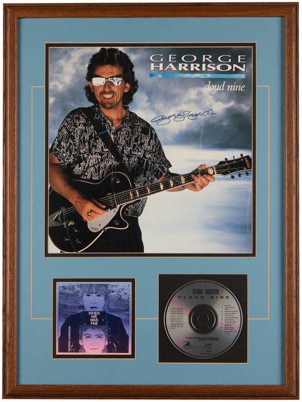 Lot 3167 George Harrison Signed Album - Cloud Nine