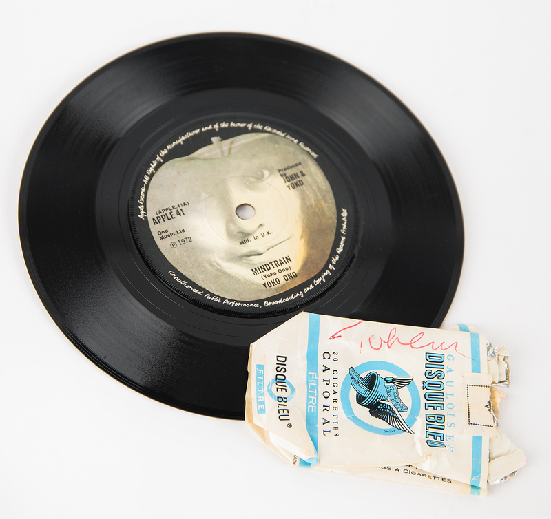 Lot 3030 John Lennon Signed Cigarette Package