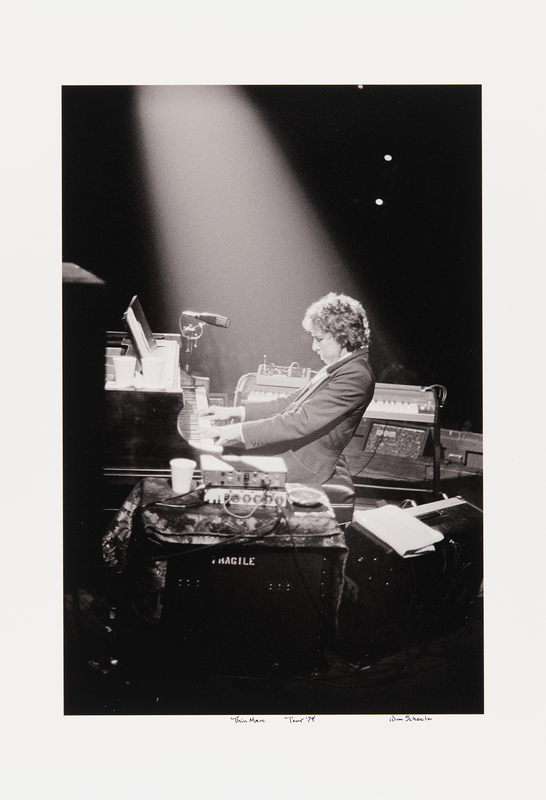 Lot 3216 Bob Dylan Oversized Print Signed by Photographer William Scheele (13? x 19?)