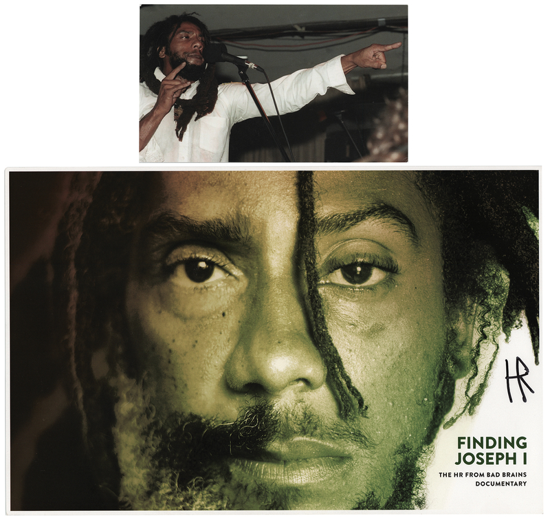 Lot 3570 Bad Brains: H.R. Signed Print