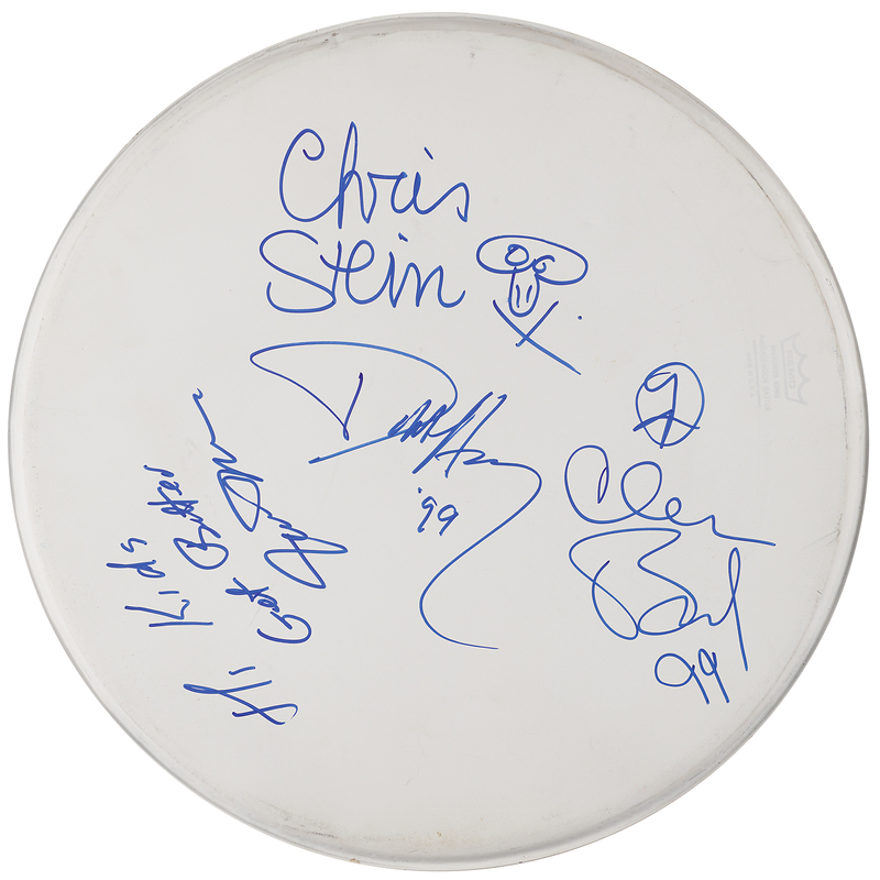 Lot 3481 Blondie Signed Drum Head
